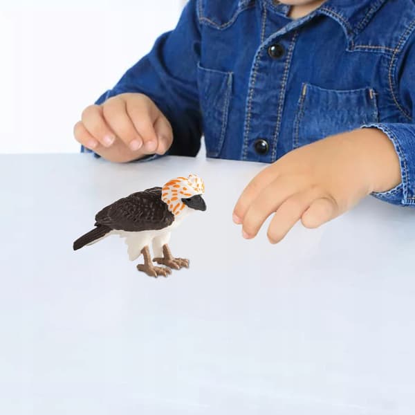 Philippine Eagle Toy Figurine Realistic Eagle Figurines Lifelike Monkey