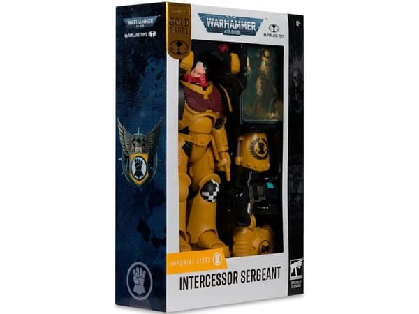 McFarlane Warhammer 40K action figure – Intercessor Sergeant (Gold Label)