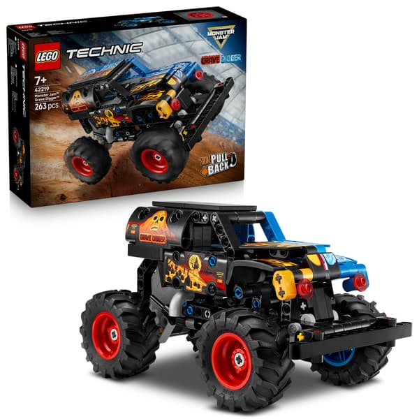 LEGO Technic 42219 Monster Jam Grave Digger: Fire and Ice 42219