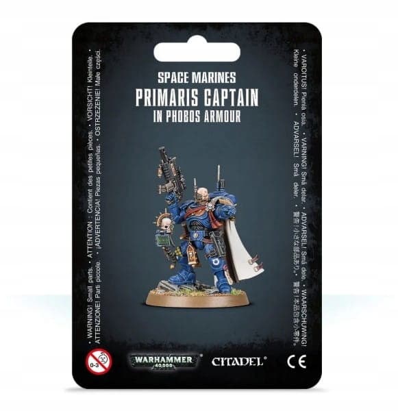 Kapten i Phobos-rustning | Space Marines