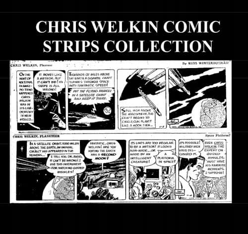 Chris Welkin’s Comic Strips Collection: Golden Age Science Fiction Newspapers
