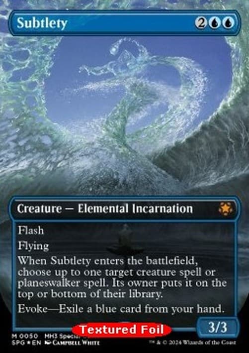 Magic: The Gathering Subtlety