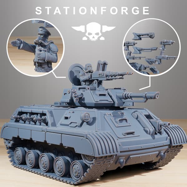 GrimGuard Support Tank – Station Forge – 3D Printing