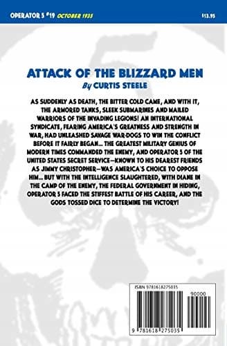 Operator 5 #19: Attack of the Blizzard Men