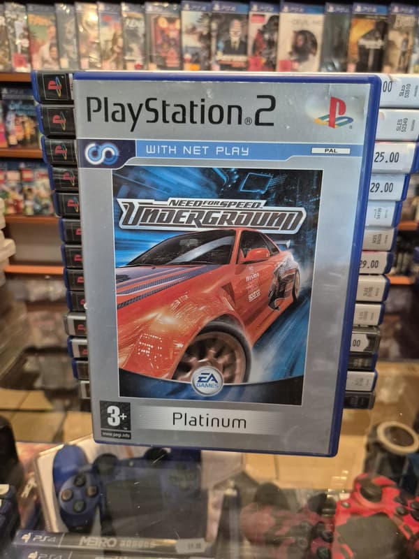 NEED FOR SPEED UNDERGROUND PS2 / PLAYSTATION 2 /