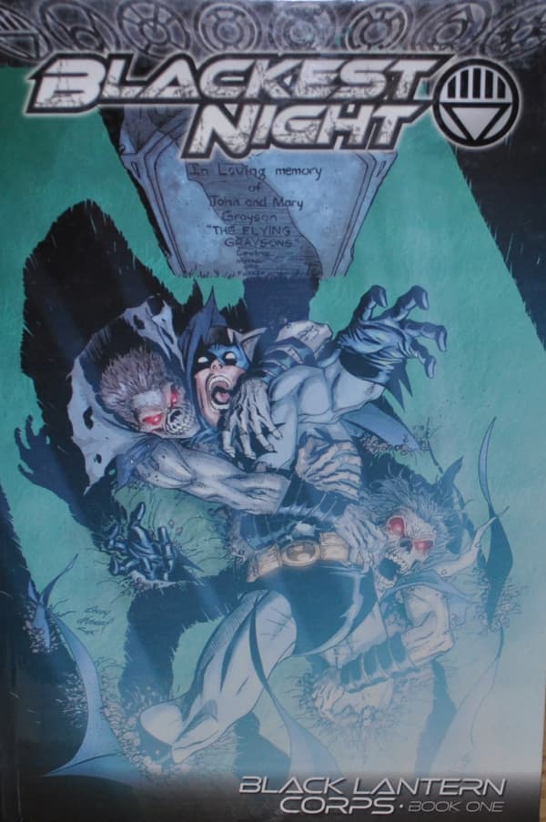 IDEAL Blackest Night: Black Lantern Corps, Book One, Hardback, US edition