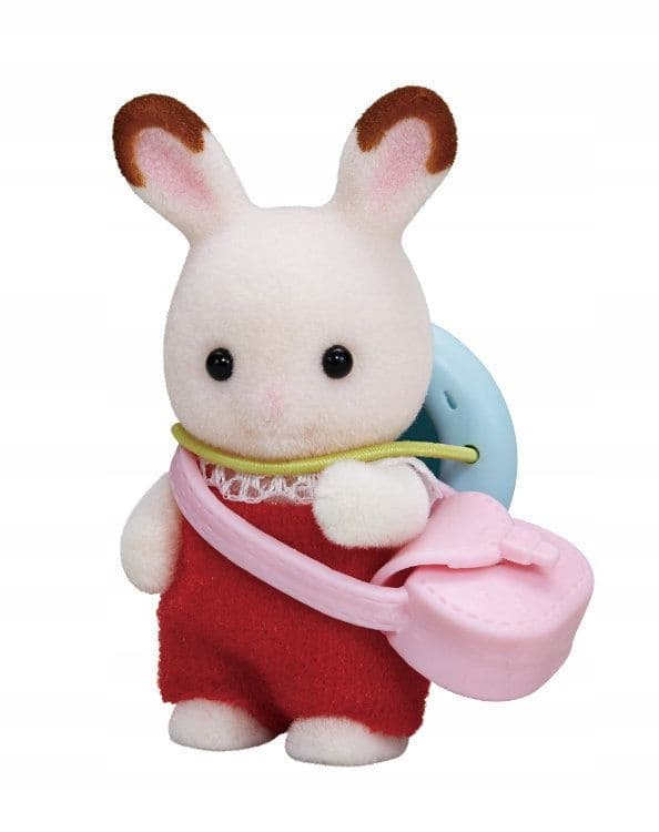 THE RABBIT BABY WITH CHOCOLATE EARS