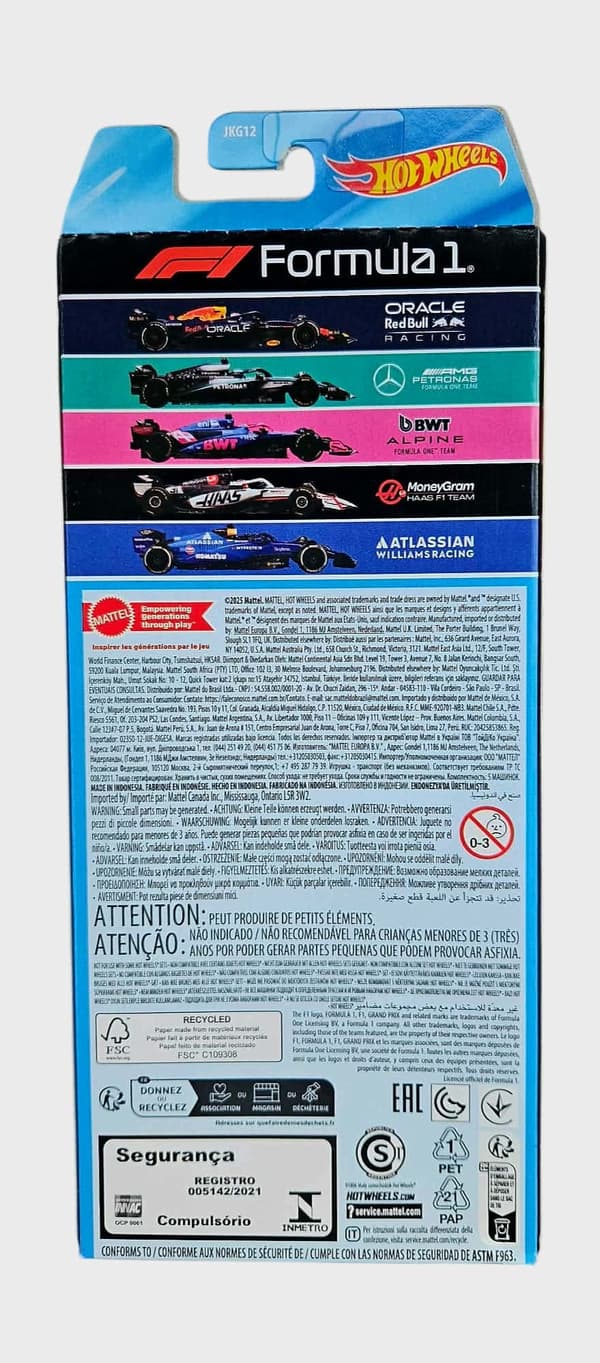 HOT WHEELS Motor Show 5-Pack featuring FORMULA 1