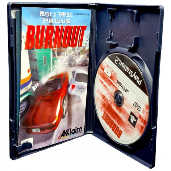 BURNOUT 1 Game for PS2 PAL ENG Sony PlayStation 2 (PS2)