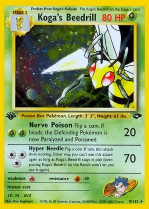 Pokemon Koga's Beedrill