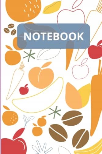 Notebook for home chefs – Composition Notebook, 6" x 9", 120 pages, ruled, no