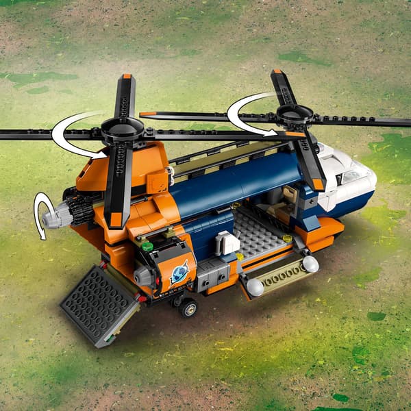 LEGO City 60437 Jungle Explorers’ Helicopter at Base