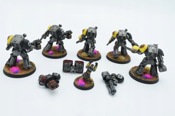 Warhammer 40k Space Marines Terminator Squad – set of 5 plastic miniatures