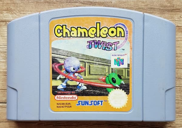 Chameleon Twist Nintendo 64 gift N64