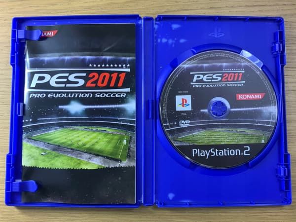 PES 2011 PRO EVOLUTION SOCCER – perfect disc – complete PS2 set