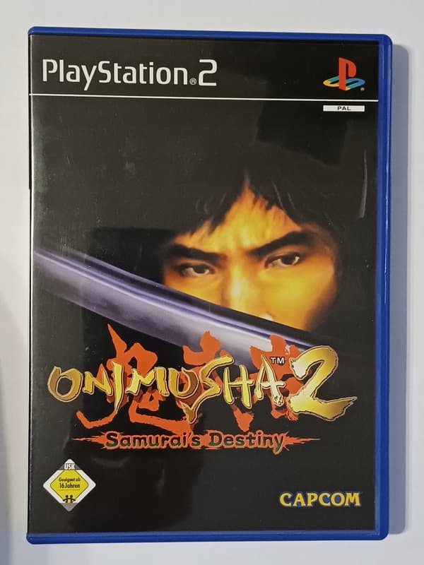 Onimusha 2, PlayStation 2, PS2, disc in very good condition.