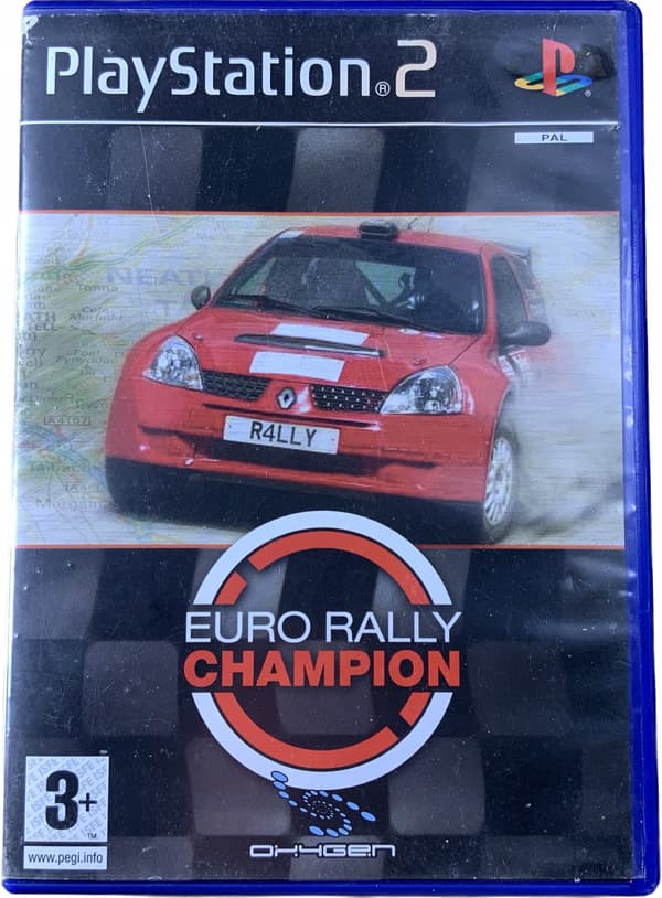 EURO RALLY CHAMPION – disc in very good+ condition, PS2 release