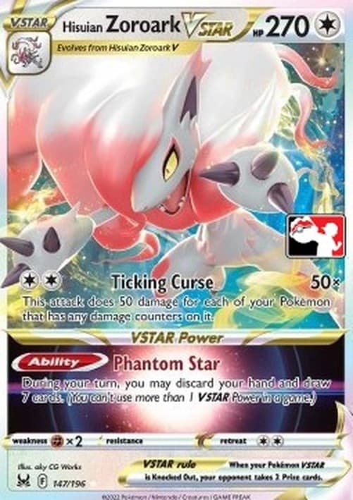 Pokemon Hisuian Zoroark VSTAR