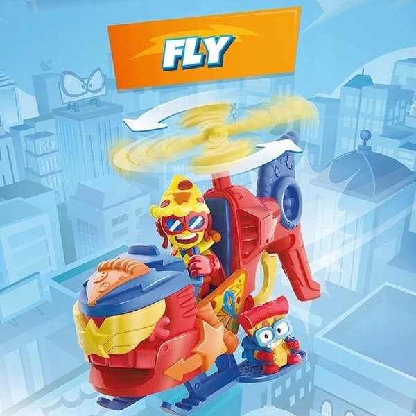 MAGICBOX SUPERTHINGS PIZZACOPTER FIGURES – SUPER GIFT SET FOR CHILDREN’S DAY
