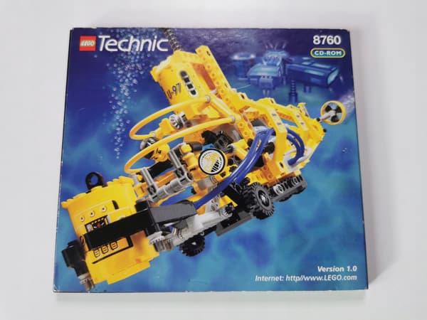 Lego Technic 8760 PC CD-ROM 1997