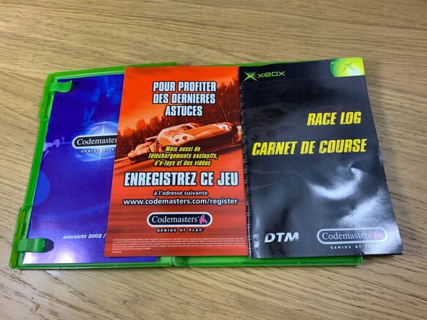 DTM RACE DRIVER Complete Set – IDEAŁ – XBOX CLASSIC