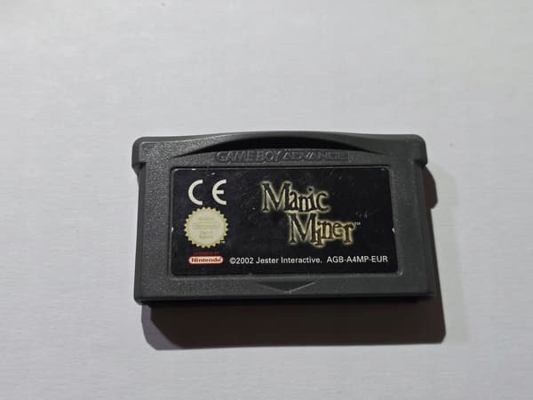 MANIC MINER GAME BOY ADVANCE