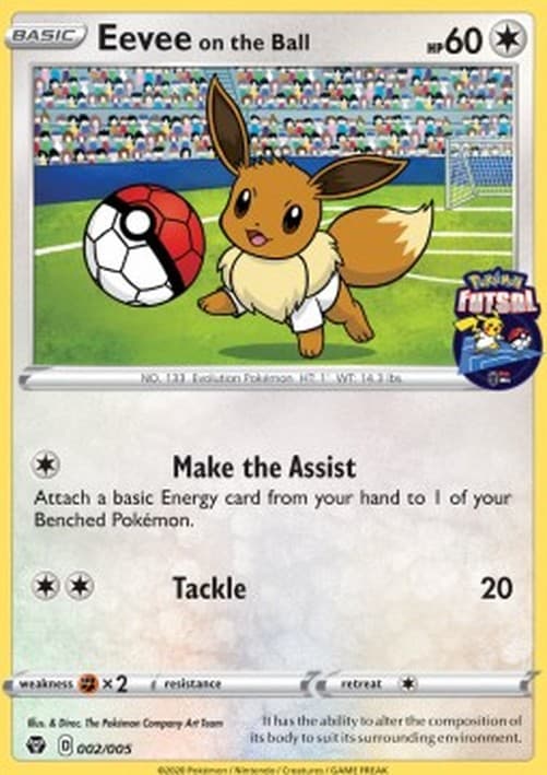 Pokemon Eevee on the Ball