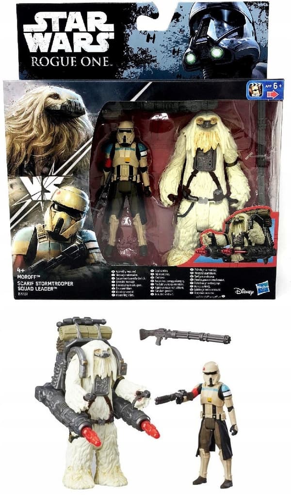 Moroff Scarif Stormtrooper + Squad Leader Star Wars Figures Set
