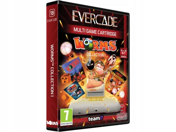 EVERCADE Worms Collection 1 game pack