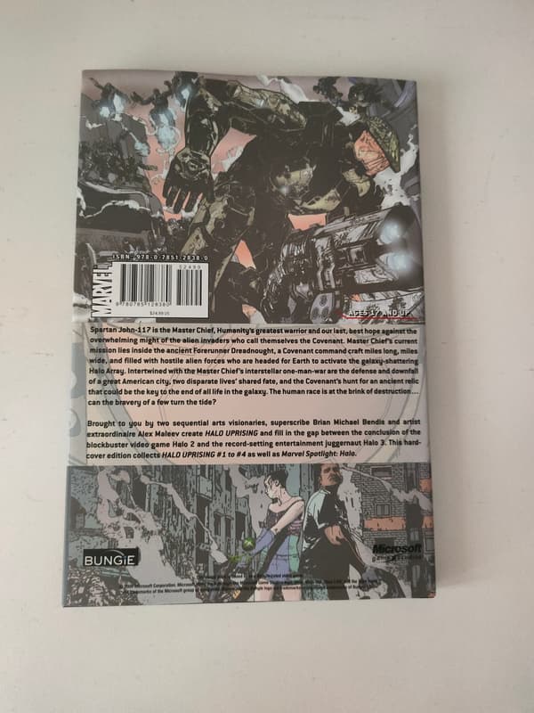 Halo: Uprising – comic in English, hardback, Marvel