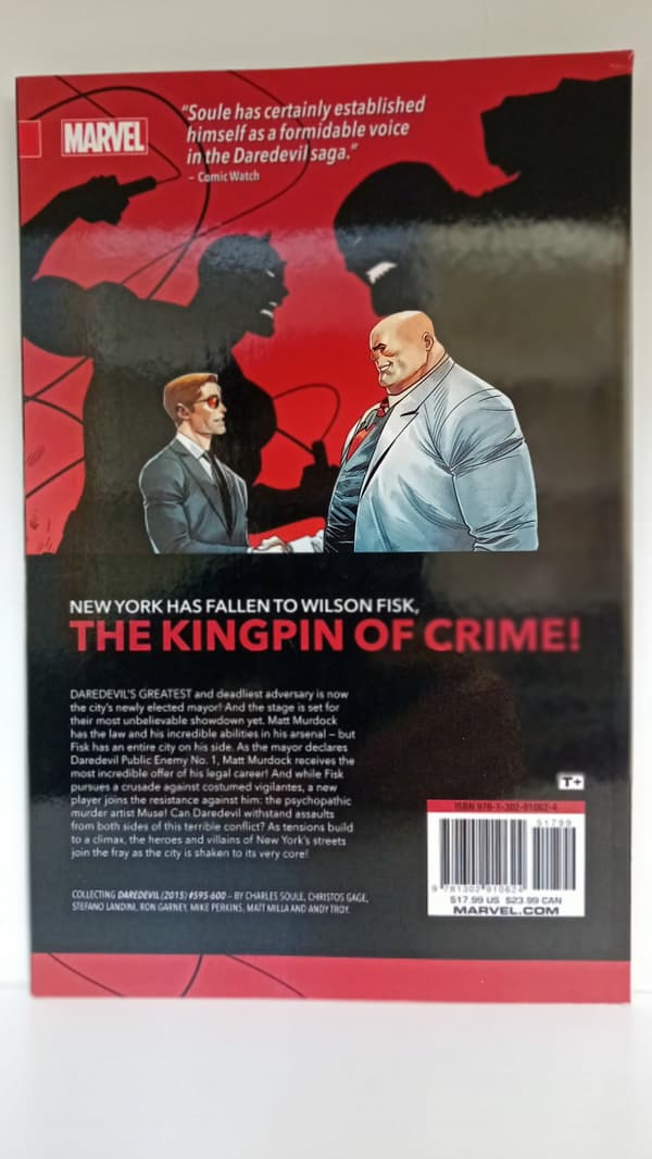 DAREDEVIL BACK IN BLACK VOL 6 MAYOR FISK TP