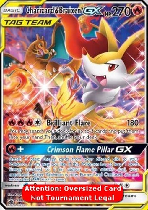 Pokemon Charizard & Braixen GX