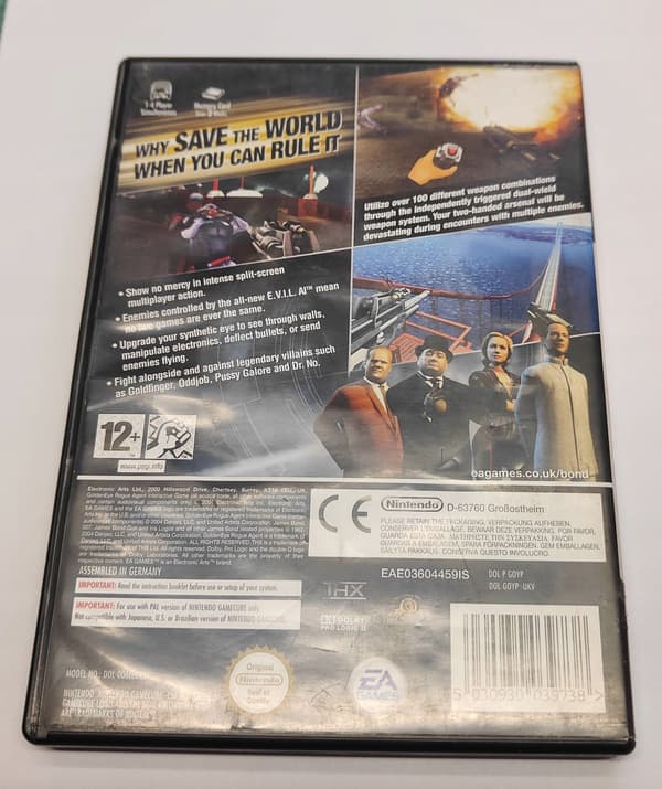GoldenEye: Rogue Agent for Nintendo GameCube (boxed)