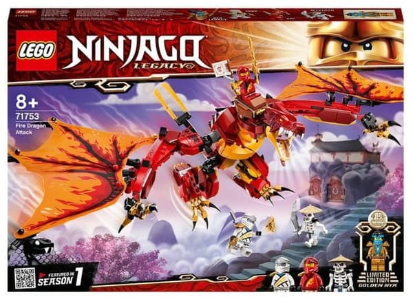 LEGO Ninjago 71753 The Fire Dragon’s Attack