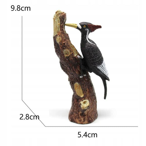 5x Hand-Painted Lifelike Bird Simulation Educational Toy Model Style C