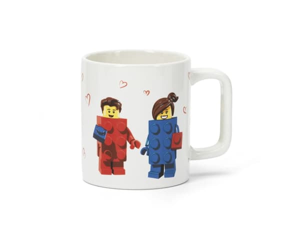 LEGO 40450804 LOVE Ceramic Mug, 300 ml