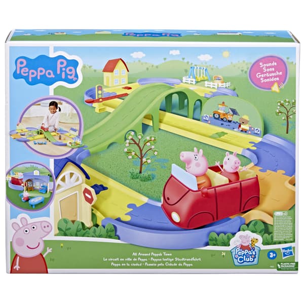 INTERACTIVE PEPPA PIG TRACK: A THRILLING JOURNEY Car Set