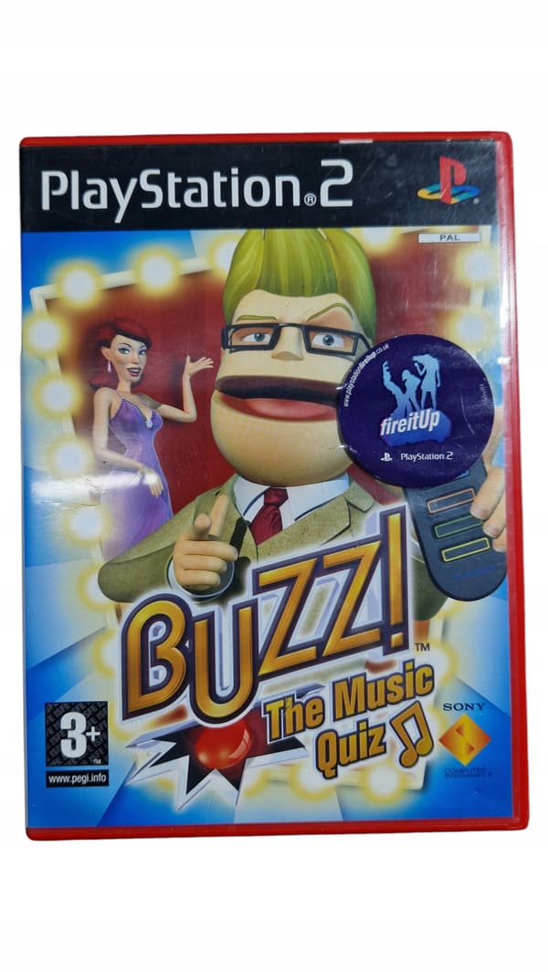 PS2 game Buzz!: The Music Quiz || English language version