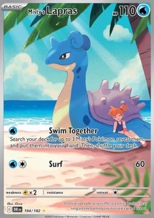 Pokemon Misty's Lapras