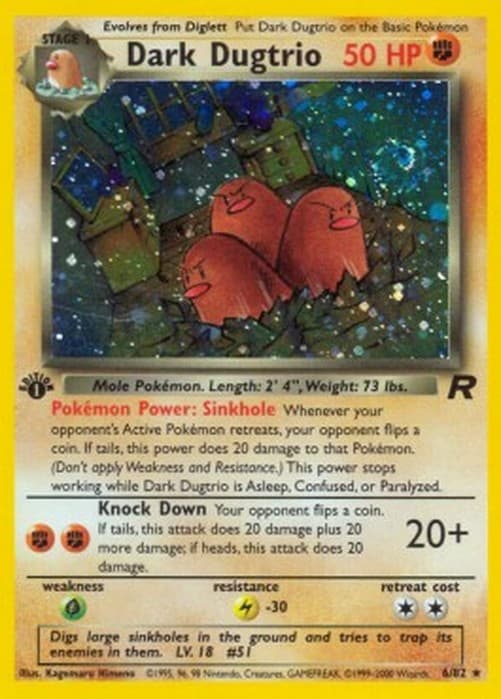 Pokemon Dark Dugtrio