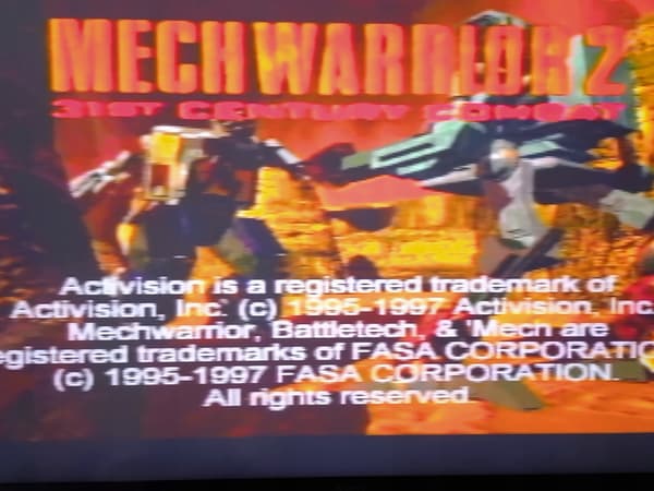 MechWarrior 2: 31st Century Combat (PSX) – DISC ONLY – PLEASE READ THE DESCRIPTION!!!