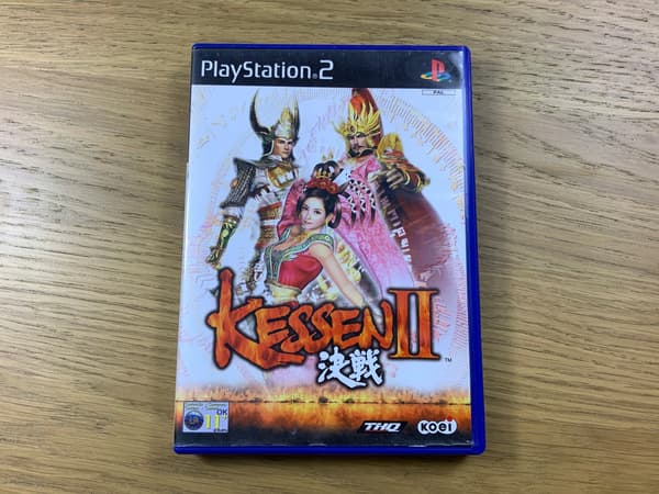 KESSEN II, 2 discs, very good+ condition, complete PS2 set