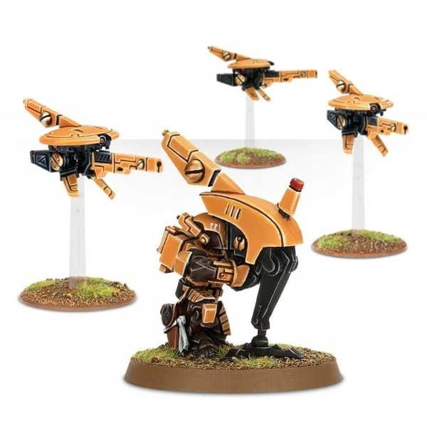 TAU EMPIRE MV71 Sniper Drones & Firesight Marksman / Warhammer 40000