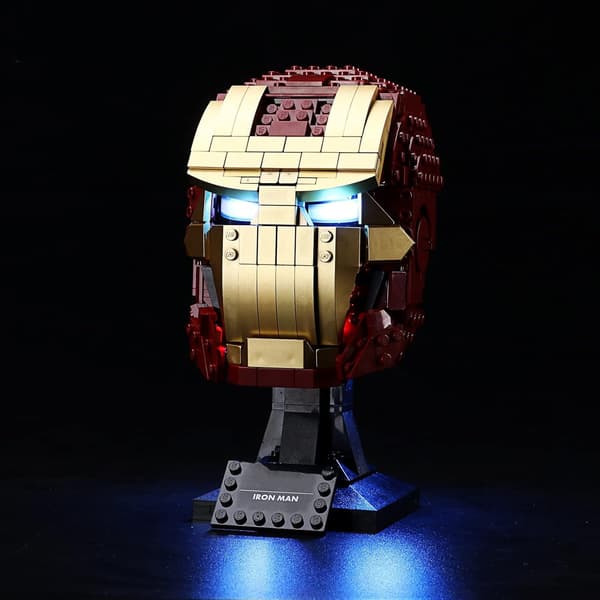 LIGHTAILING LED lighting set for Lego bricks – 76165 Iron Man’s Helmet