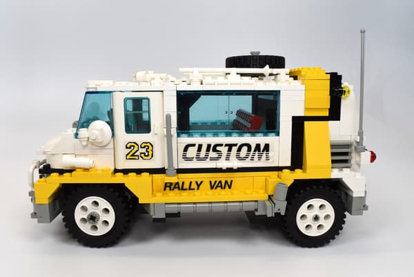 LEGO 5550 Custom Rally Van [Model Team] with instructions | camper van