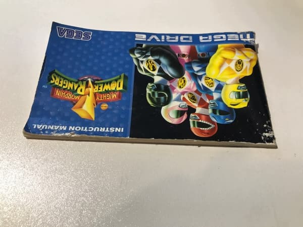 MIGHTY MORPHIN POWER RANGERS SEGA MEGA DRIVE
