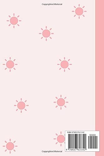 My Notebook: a cute pink aesthetic sun mouse notebook