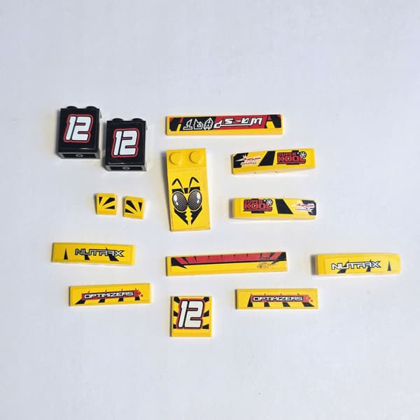 LEGO 8228 Racers Sting Sticker (Stinging Sting) - SecondBrick