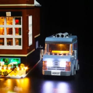 LED lighting set for Home Alone building blocks 21330