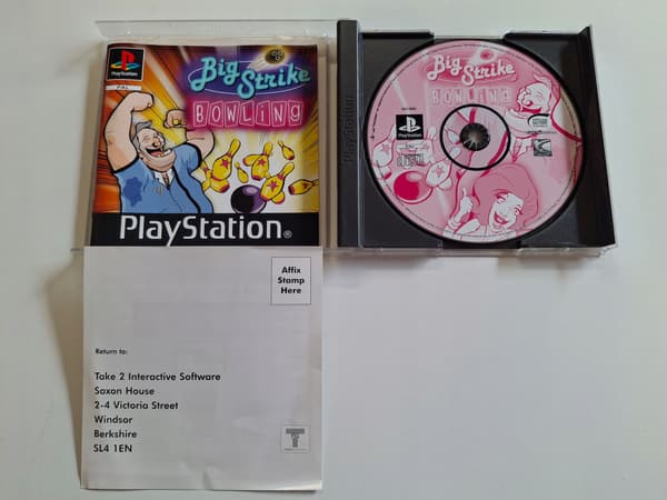 BIG STRIKE BOWLING PSX PS1 ENG